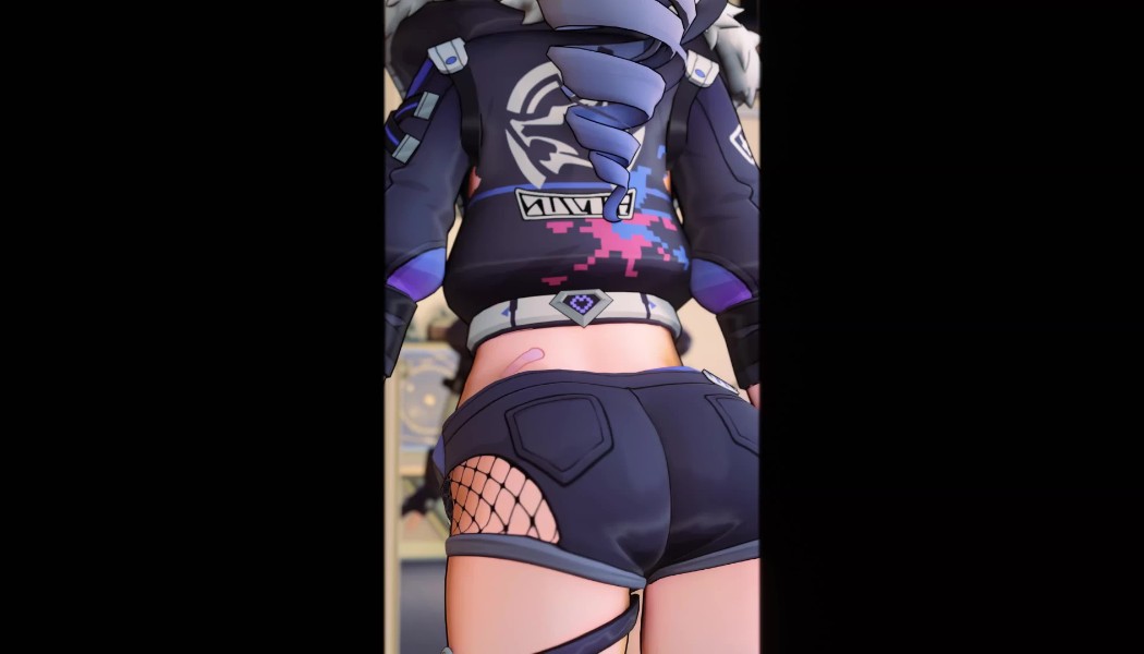 honkai: star rail, silver wolf (honkai: star rail), 3dimmanimations, ass, ass focus - R-34.XYZ